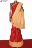 Exclusive Butta Contrast Banarasi Georgette Silk Saree